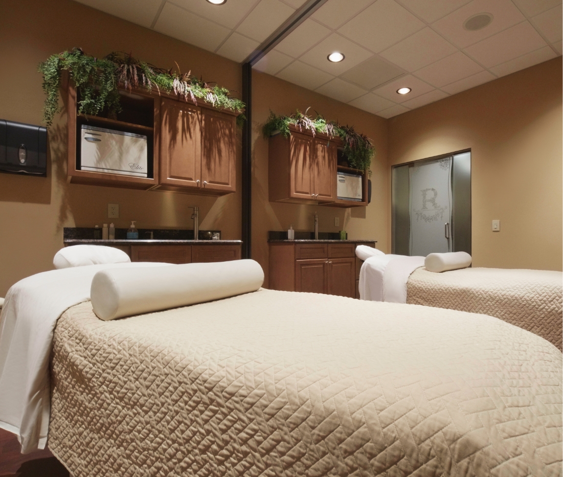 Client enjoying a spa treatment at Remedi Spa